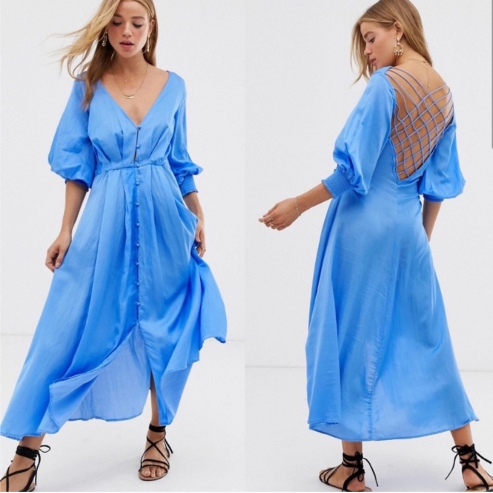 NEW Free People later days midi dress 6